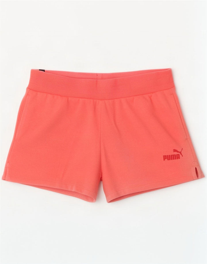 Damskie spodenki sportowe Puma UK 14 Średnioróżowe bawełniane