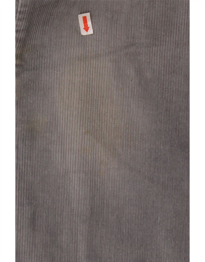 Męskie proste sztruksowe spodnie RIFLE W28 L28 Niebieskie bawełniane