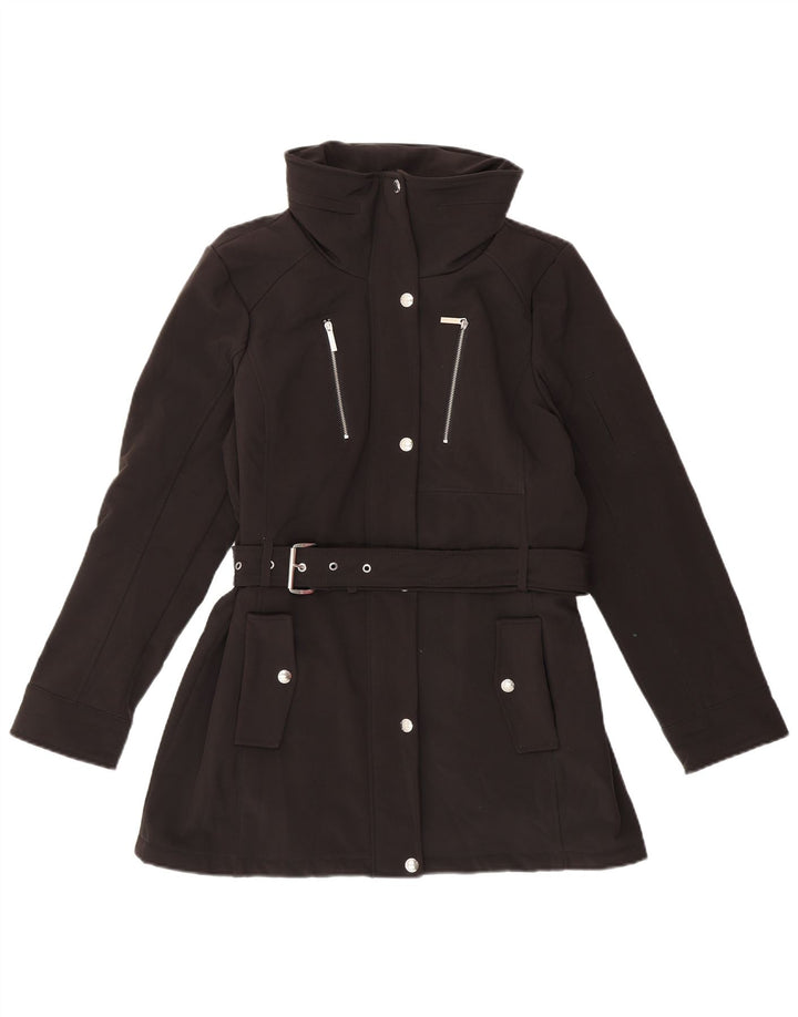 Damska kurtka użytkowa MICHAEL KORS UK 14, duża, czarna, poliester