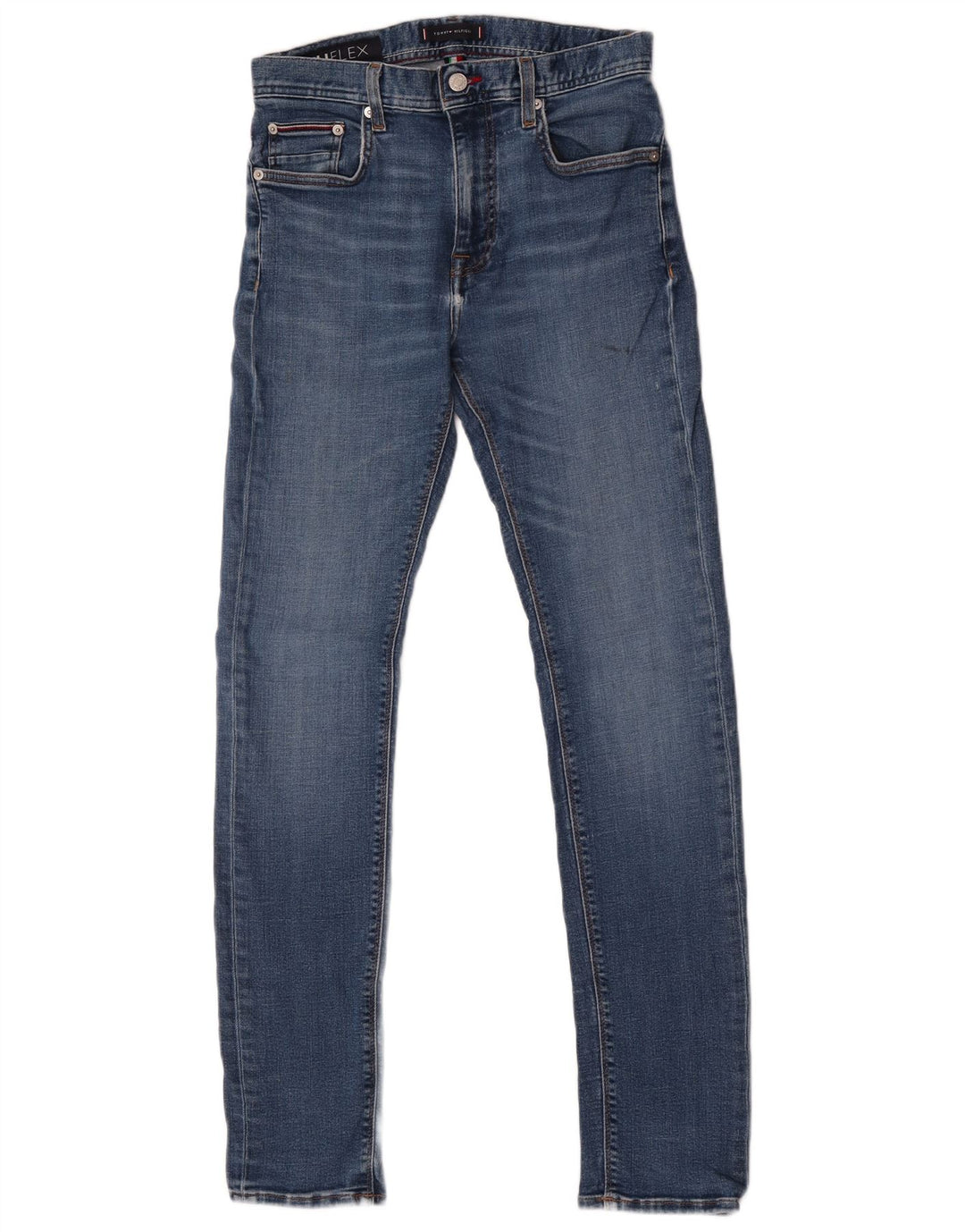 Damskie dżinsy Tommy Hilfiger Bleecker Slim W28 L32 Niebieska bawełna