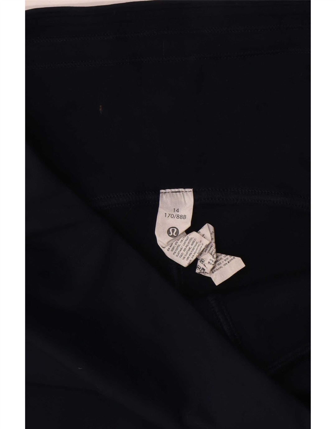 Legginsy damskie Lululemon US 14 XL Granatowy poliester