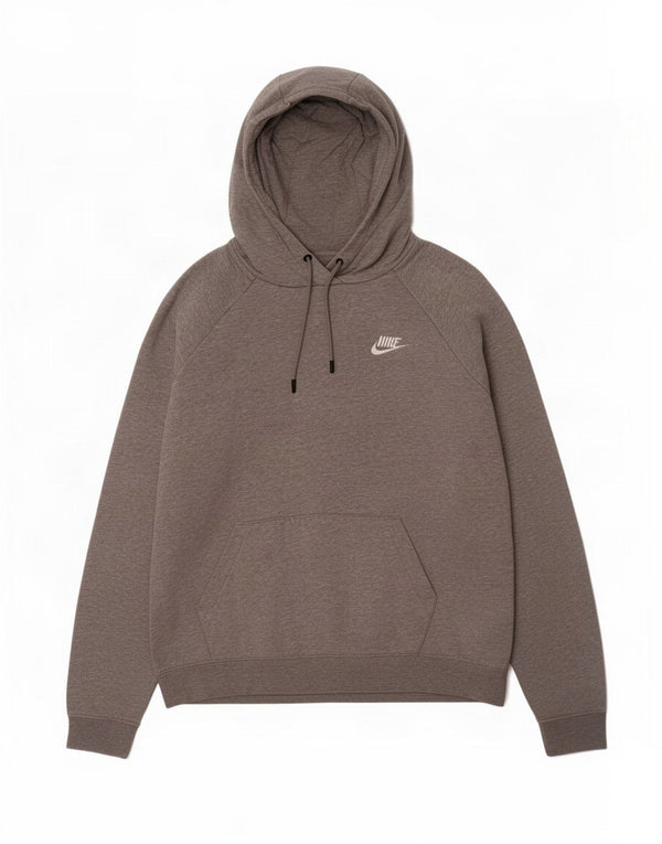 Damski sweter z kapturem Nike UK 14, średnioszary, bawełniany