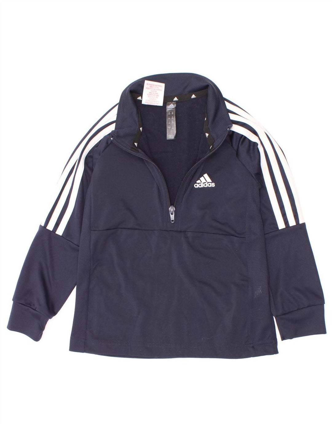 Dres chłopięcy Adidas Aeroready z zamkiem błyskawicznym na szyi, 5-6 lat, granatowy