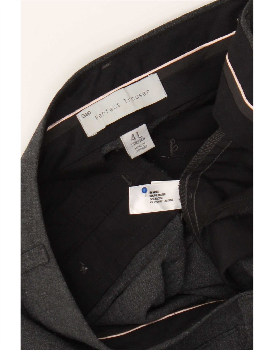 Damskie spodnie garniturowe Gap Bootcut US 4 Small W31 L34 Szary poliester