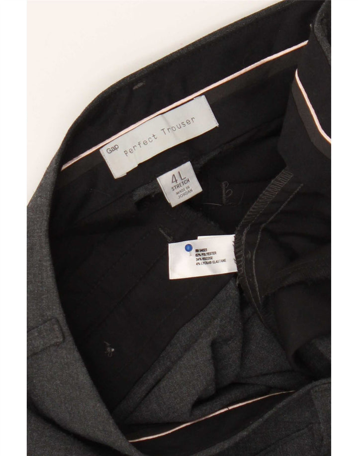 Damskie spodnie garniturowe Gap Bootcut US 4 Small W31 L34 Szary poliester