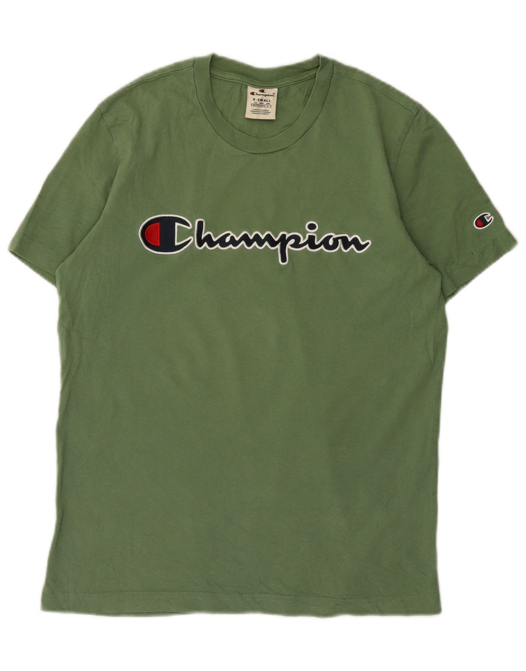 Męski T-shirt Champion z grafiką Top XS Zielony