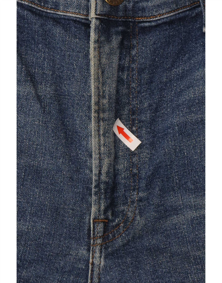 Męskie jeansy Lee Rider Cropped W38 L34 Niebieskie, bawełniane