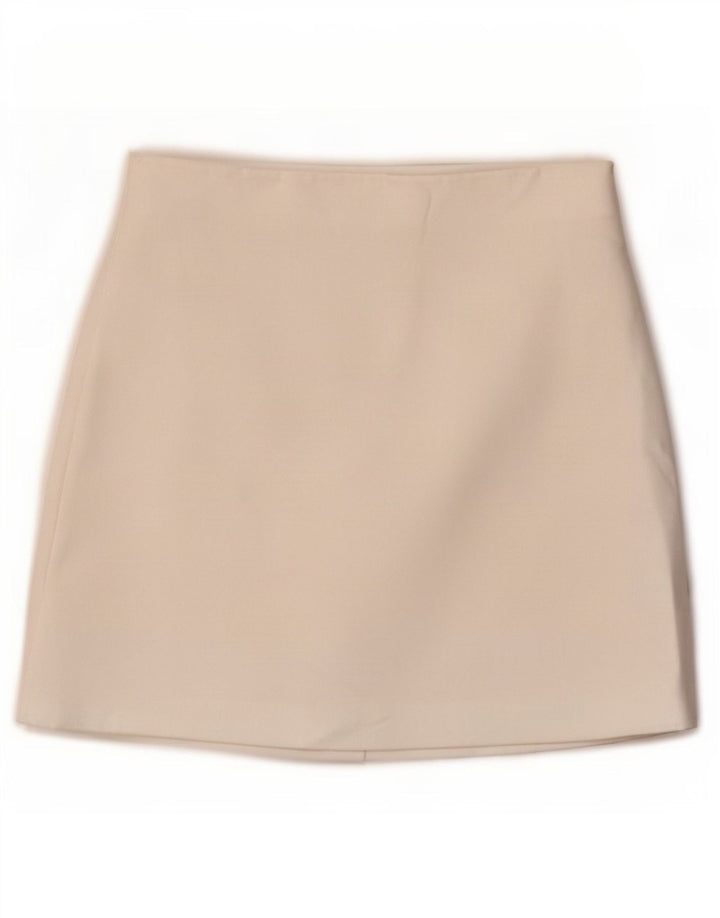 Spódnica mini damska Zara XS W24 biała