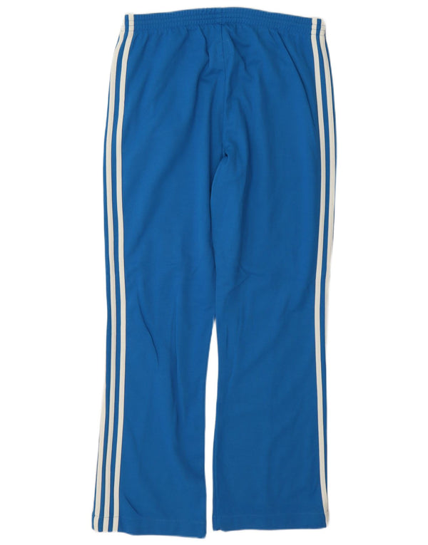 Męskie spodnie dresowe Adidas, średnie niebieskie, bawełniane