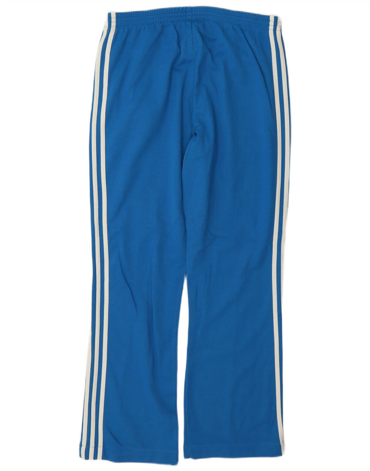 Męskie spodnie dresowe Adidas, średnie niebieskie, bawełniane