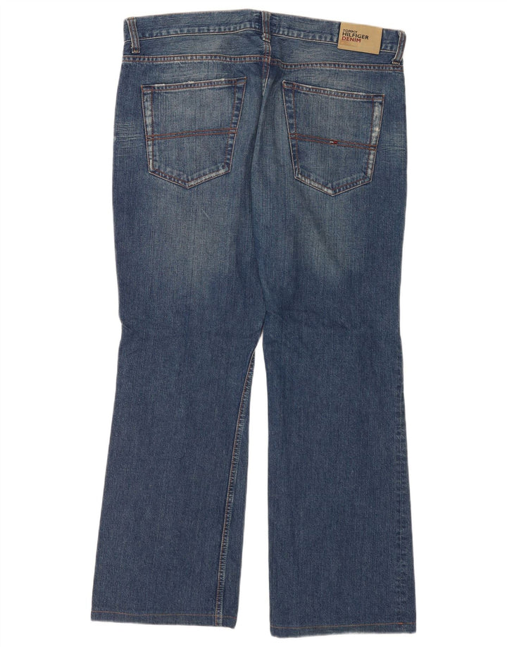 Męskie jeansy Bootcut Tommy Hilfiger W36 L30 Niebieskie bawełniane