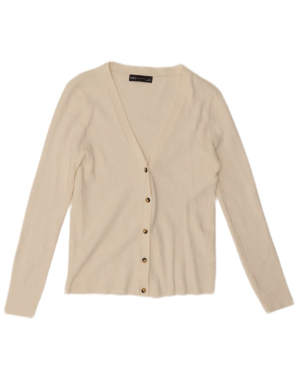 Sweter damski Marks & Spencer UK 14, średni biały
