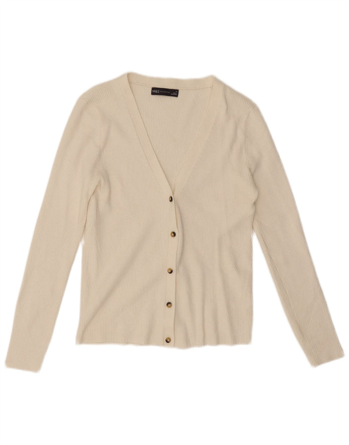 Sweter damski Marks & Spencer UK 14, średni biały
