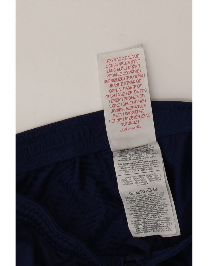 Chłopięce spodnie dresowe NIKE Dri Fit 13-14 lat XL, niebieskie, poliestrowe