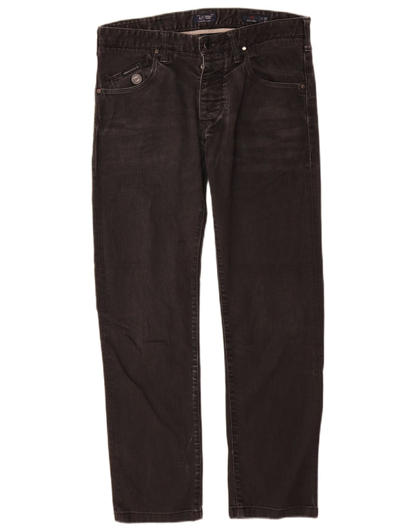 Armani Damskie J20 Obcisłe dżinsy W31 L29 Szara bawełna
