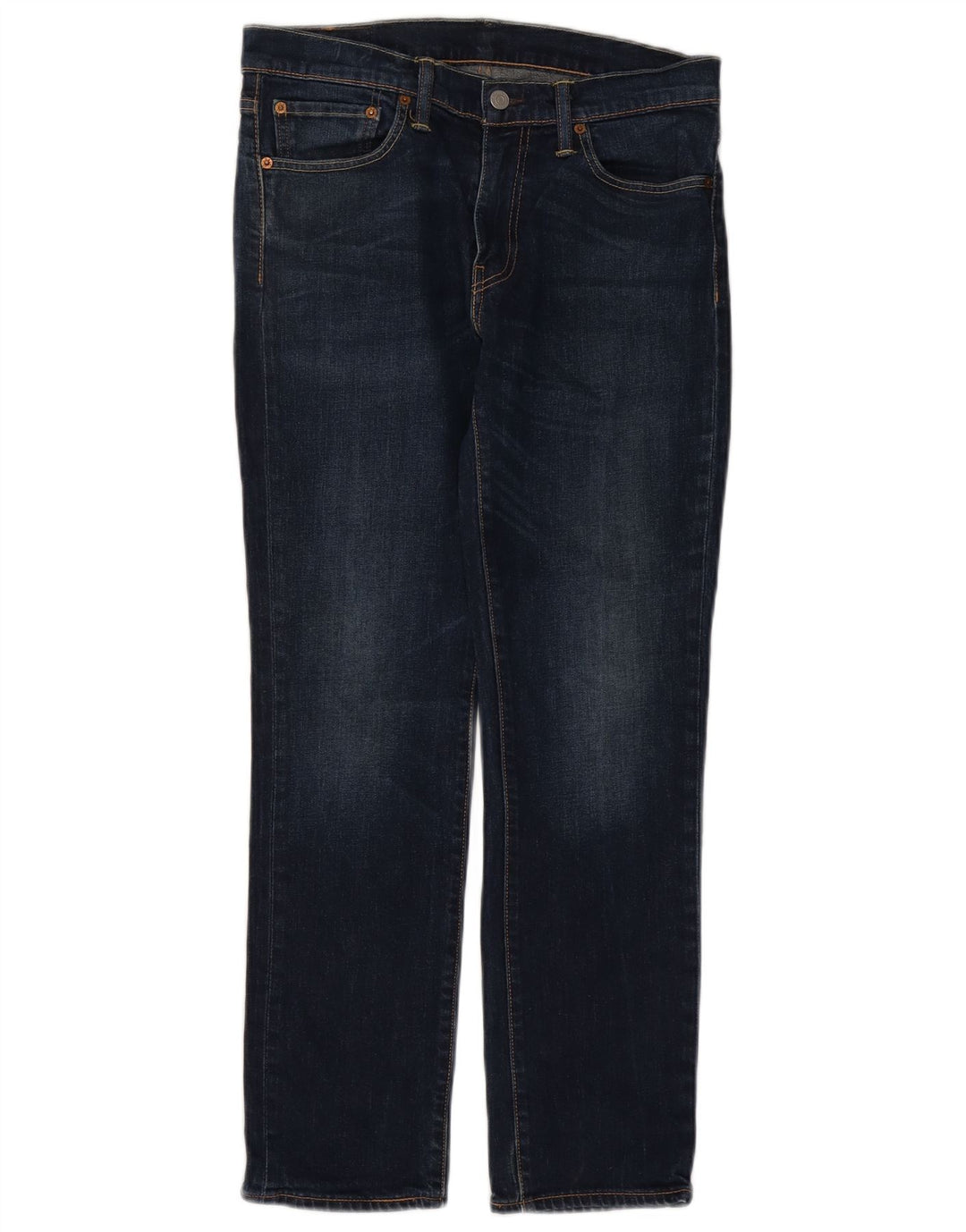 Damskie jeansy Levi's 511 Slim W32 L30 Granatowa bawełna