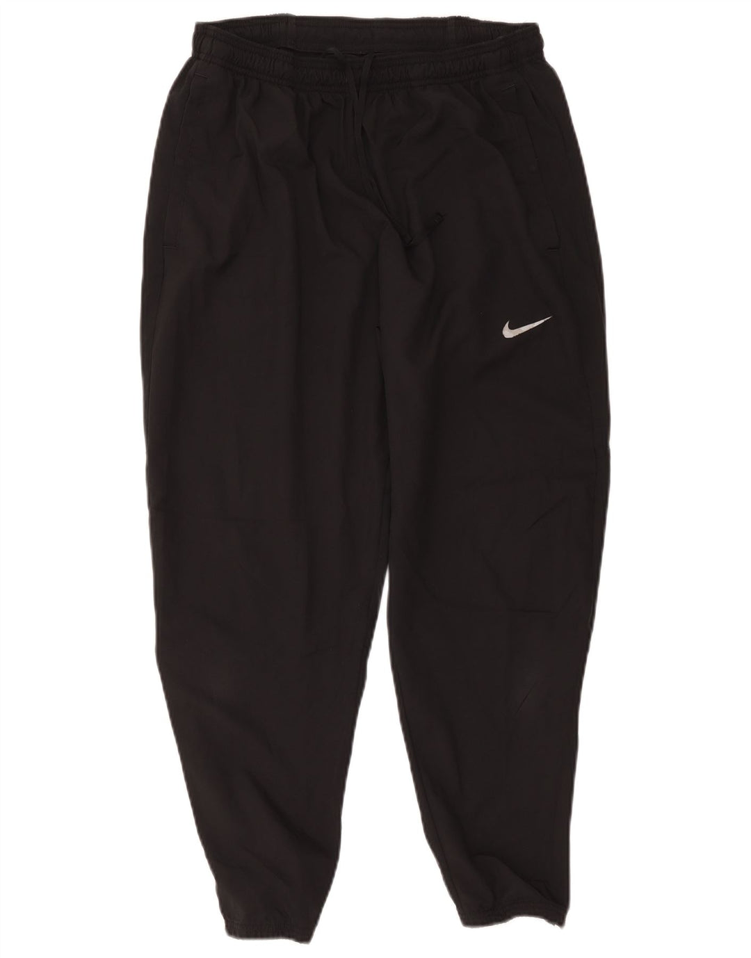 Męskie spodnie dresowe Nike Dri Fit Crop, duże, czarne, poliestrowe
