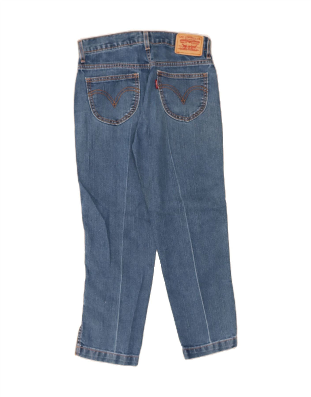 LEVI'S Womens Tapered Jeans US 4 Small W27 L24 Blue Cotton Vintage Levi's and Second-Hand Levi's from Messina Hembry 