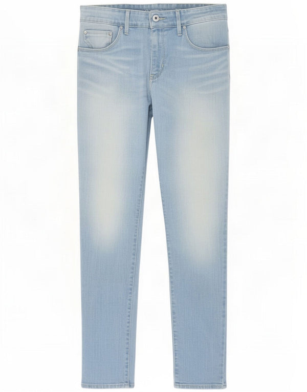 Levi's Womens Demi Curve Mid Rise Skinny Jeans W31 L32 Blue Cotton