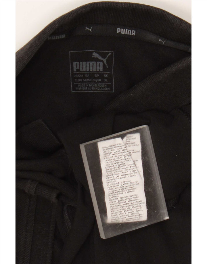 Męska koszulka polo Puma XL, czarna, bawełniana