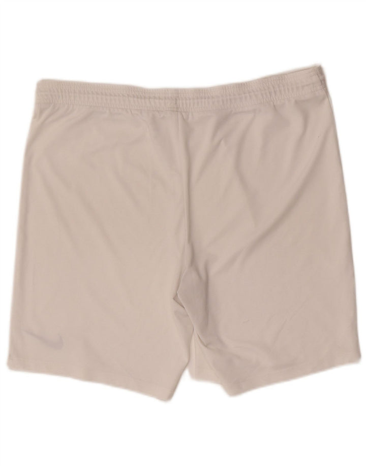 Męskie spodenki sportowe Nike Dri Fit, duże, białe