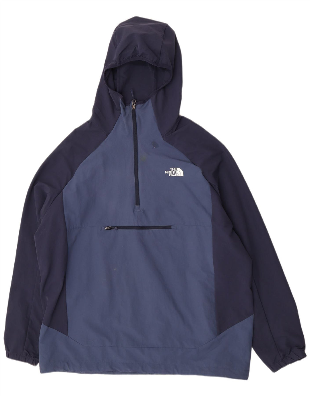 Męska kurtka przeciwdeszczowa z kapturem The North Face UK 44 2XL w kolorze niebieskim