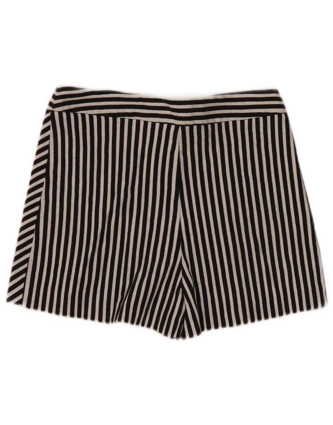 Skort damski Zara UK 4 XS, bawełniana w czarne paski
