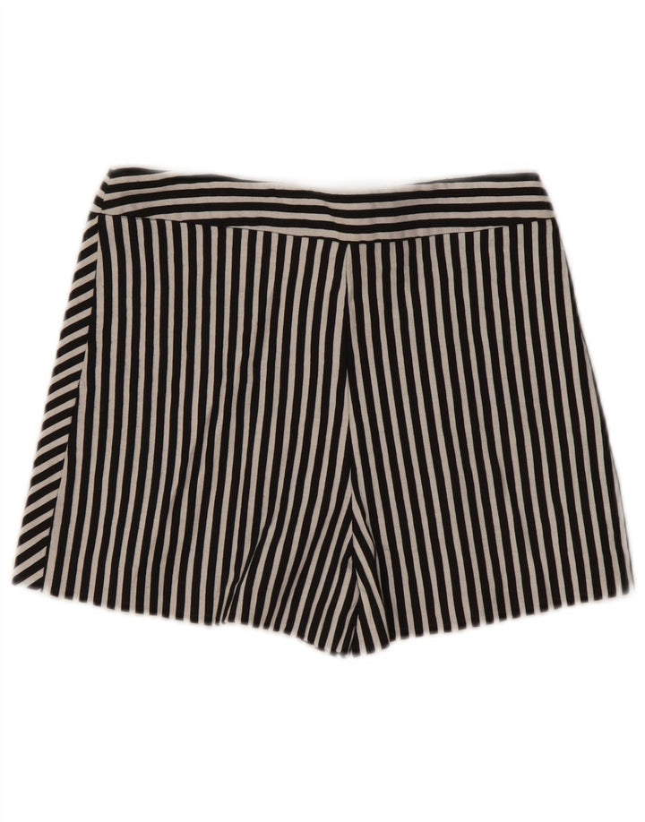 Skort damski Zara UK 4 XS, bawełniana w czarne paski