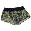 Damskie spodenki sportowe NIKE Dri Fit z abstrakcyjnym wzorem UK 14, średni granat