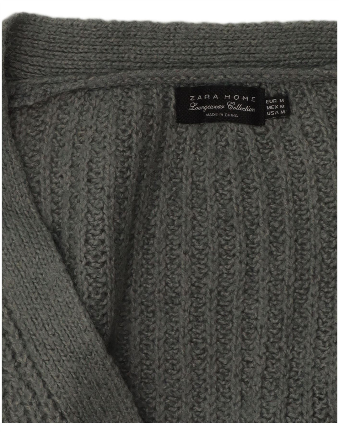 Damski sweter oversize Zara UK 14, średni szary
