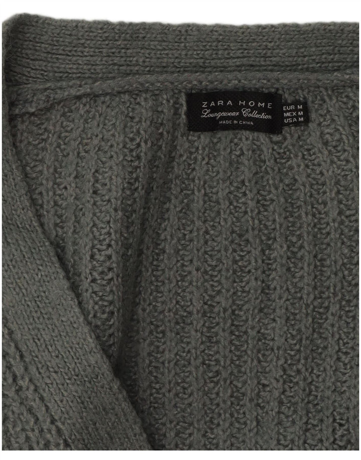 Damski sweter oversize Zara UK 14, średni szary