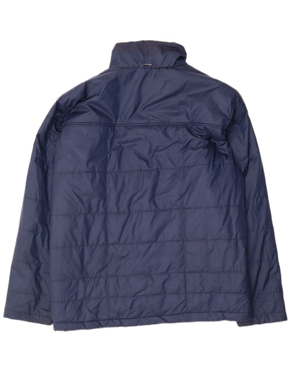 Wyściełana kurtka męska Columbia, wysoka, UK 44, 2XL, granatowa, poliester