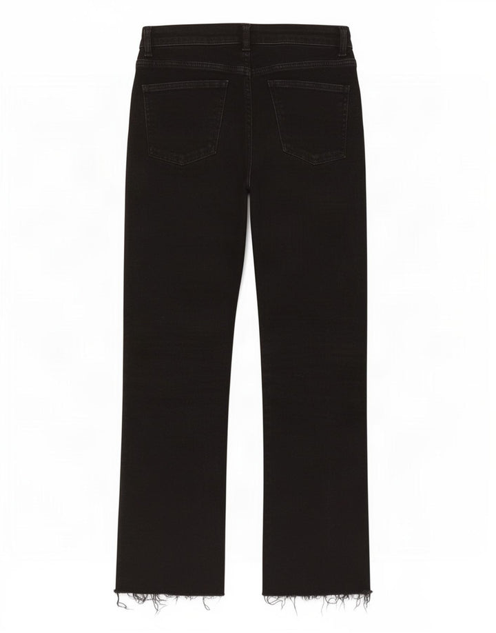 Dżinsy damskie Zara Crop Straight EU 38 Small W28 Black