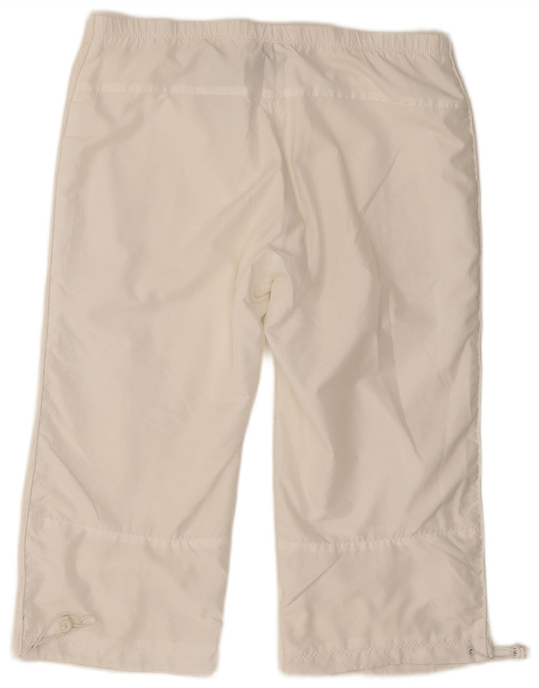Damskie spodnie dresowe Nike Capri UK 14/16, duże, białe, poliestrowe