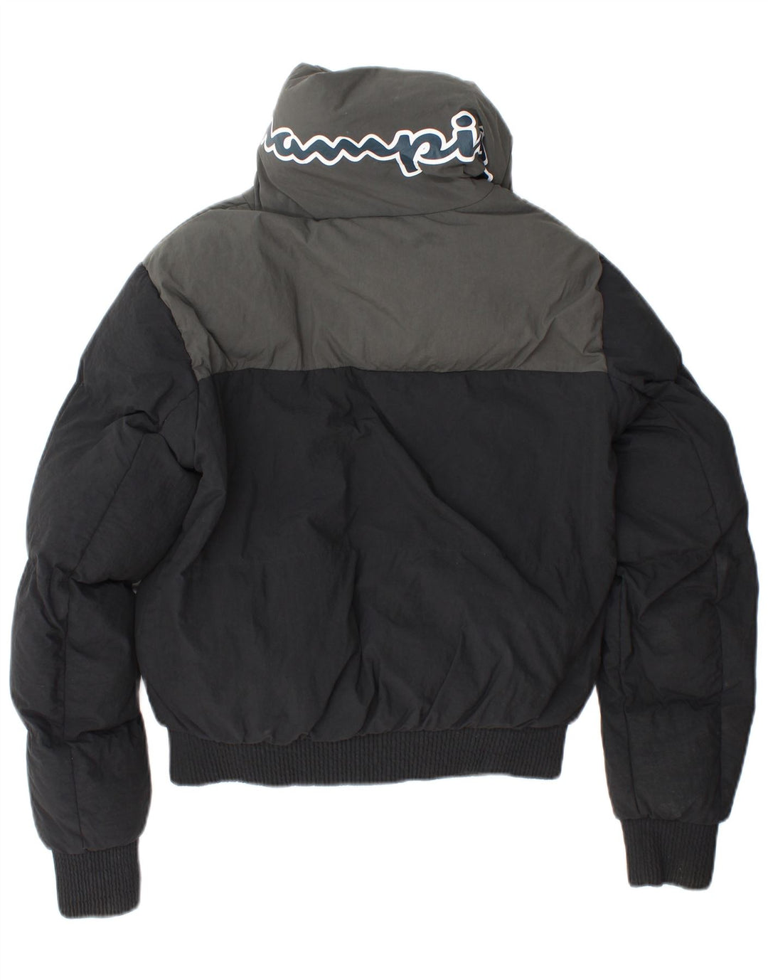 Damska kurtka CHAMPION o luźnym kroju z grafiką UK 6 XS w kolorze czarnym