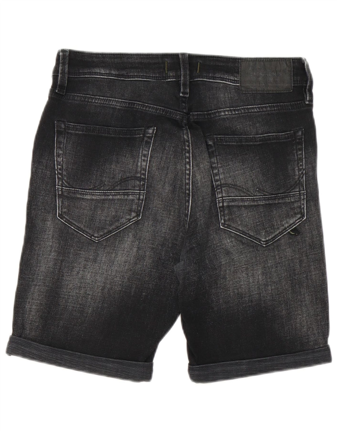 Męskie spodenki jeansowe Jack & Jones w trudnej sytuacji, małe W29, czarne