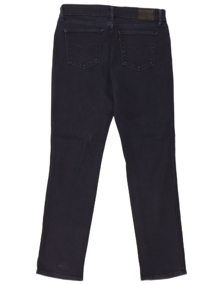 Damskie jeansy Levi's 712 Slim W30 L30 Granatowa bawełna