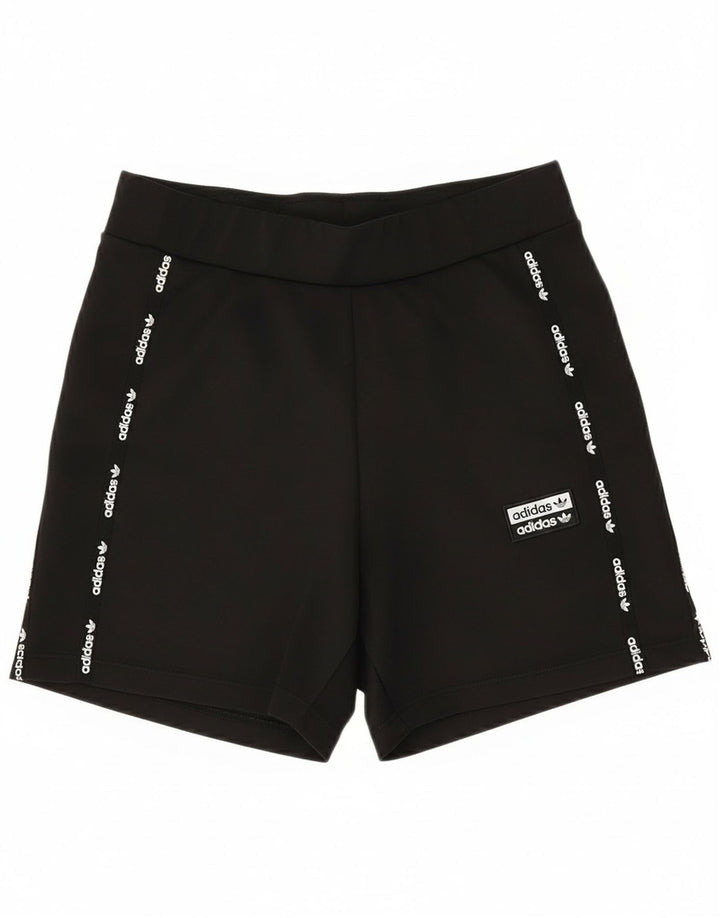 Damskie spodenki sportowe adidas Graphic UK 10, małe, czarne, poliestrowe