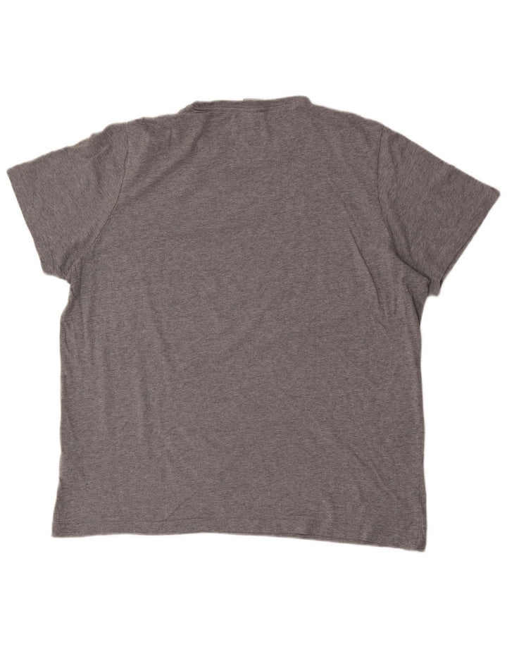 Męska koszulka Puma Top 2XL Szara bawełna