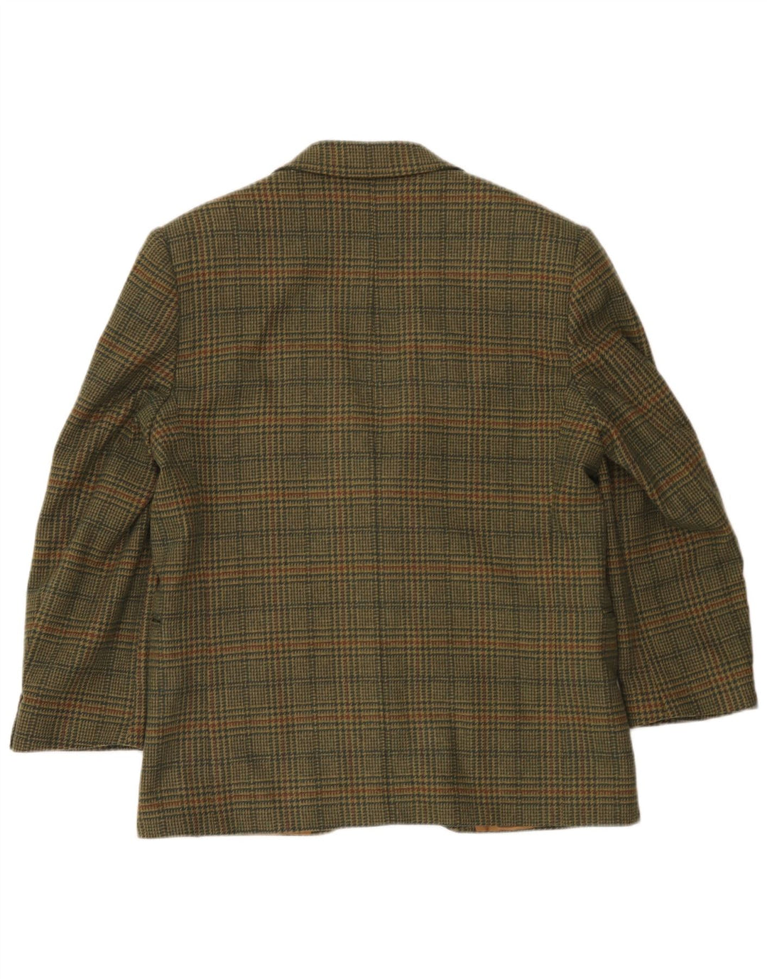 Męska marynarka zapinana na 2 guziki Incom UK 38 Medium Khaki w pepitkę