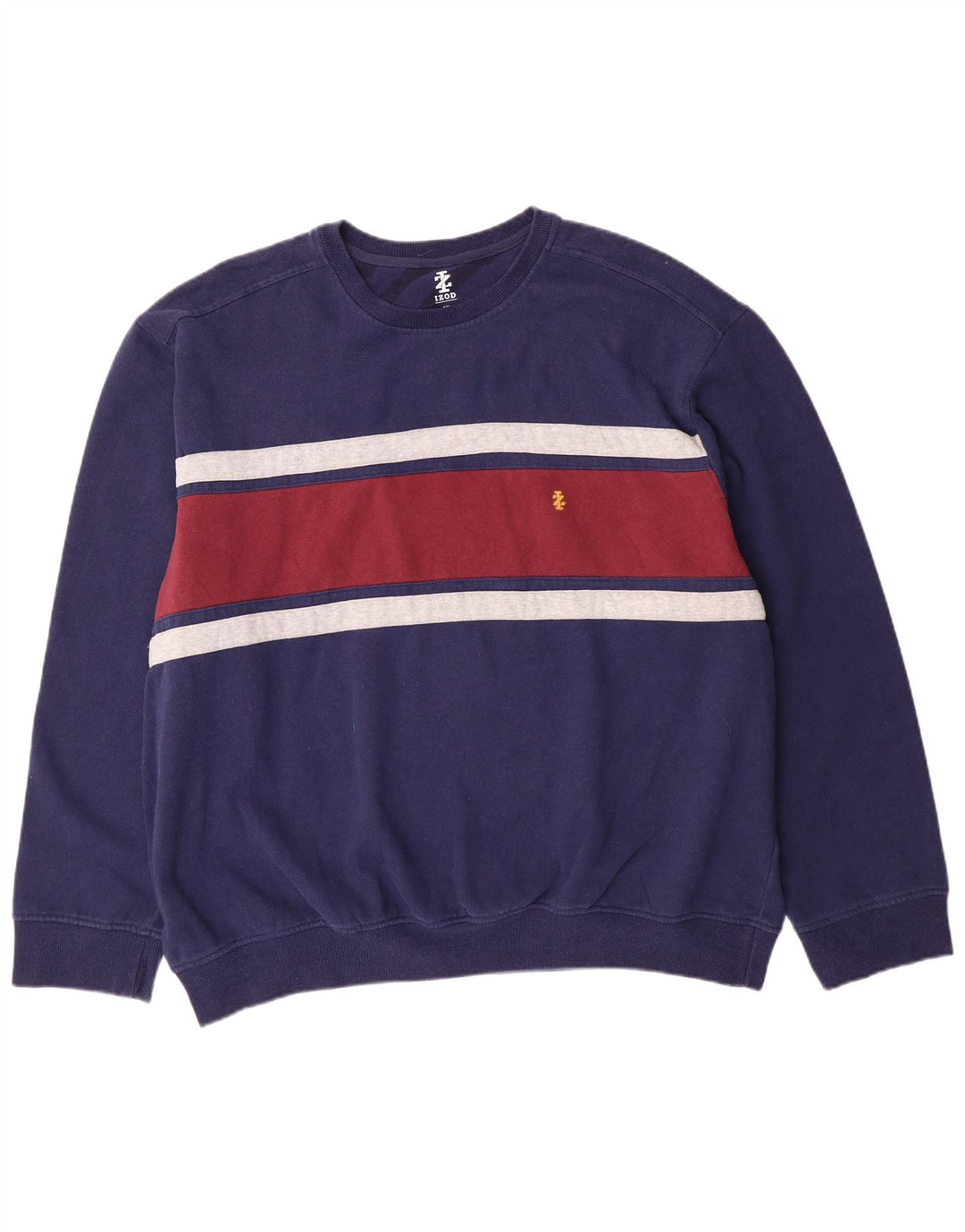 Bluza męska Izod 2XL, bawełniana w granatowe paski