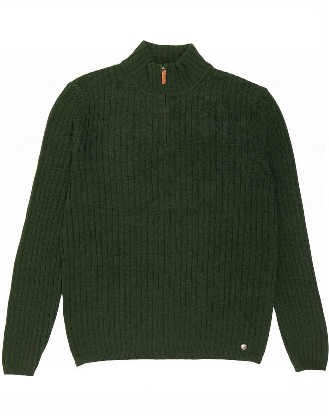Męski sweter zapinany na zamek Rifle 3XL Zielony