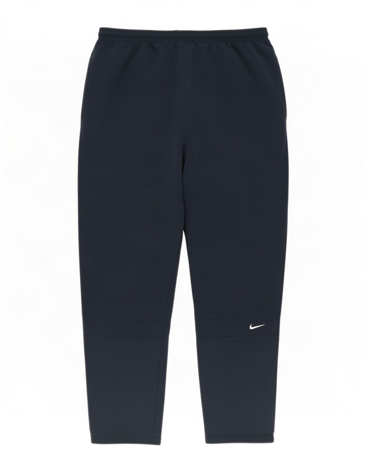 Męskie spodnie dresowe Nike, duże, granatowe, poliestrowe