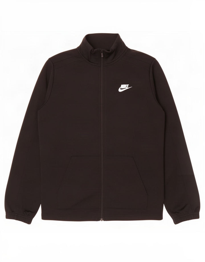 Chłopięca kurtka dresowa Nike Graphic 12-13 lat XL, czarna, poliestrowa