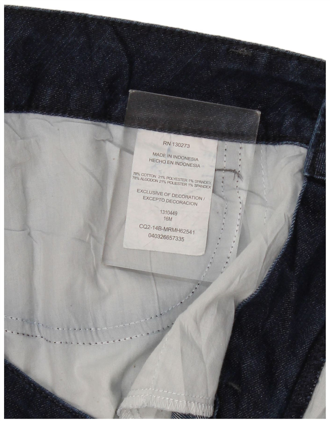 Damskie jeansy Capri LEE Riders US 16 2XL W38 L19 Niebieskie, bawełniane