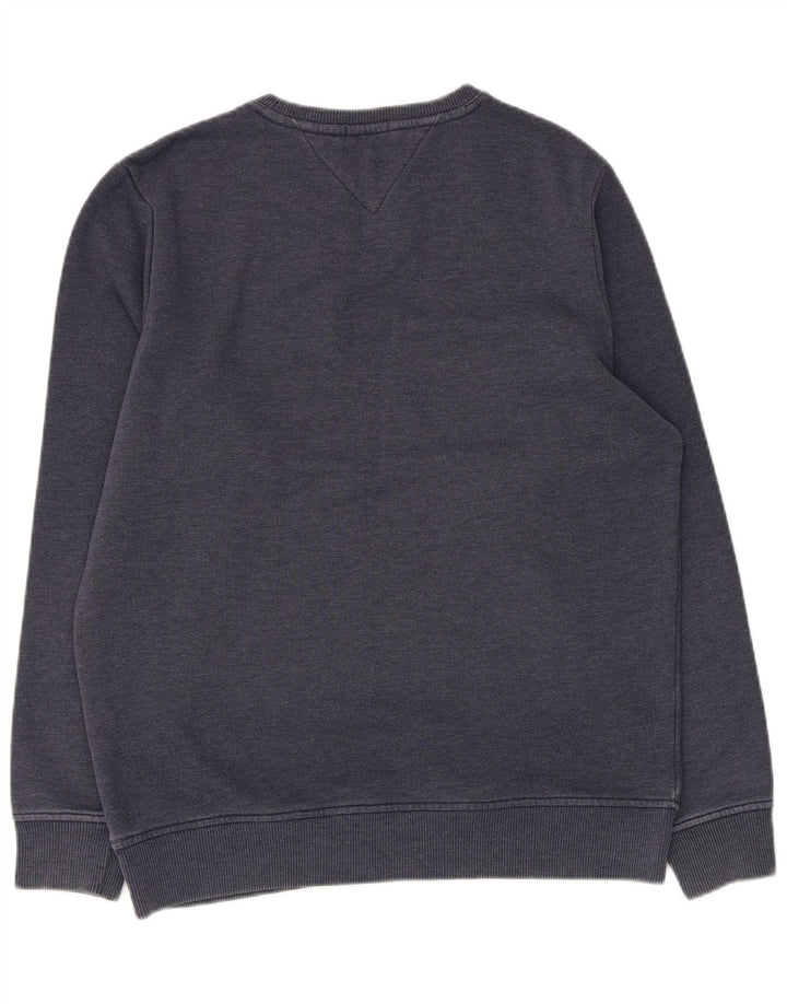 Męska bluza Tommy Hilfiger, duża, granatowa, z blokami kolorów