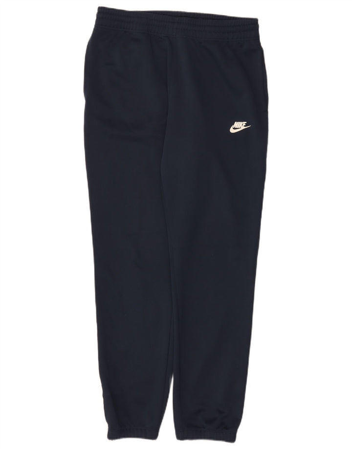 Męskie spodnie dresowe Nike Joggers, duży, granatowy, kolorowy poliester