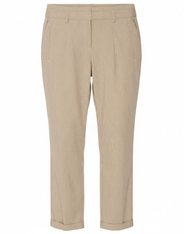 Spodnie damskie Zara Slim Chino EU 38 Small W28 L27 Zielone bawełniane paski