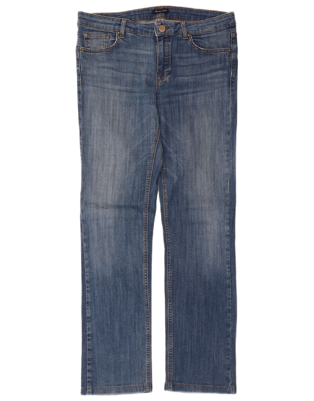 Jeansy damskie Massimo Dutti EU 42 Large W32 L29 Niebieskie