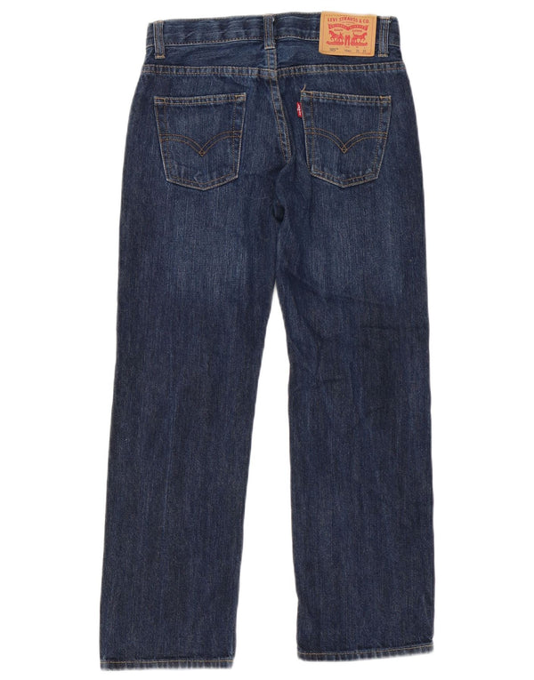Levi's Boys 505 Regular Straight Jeans 9-10 lat W25 L25 Granatowa bawełna